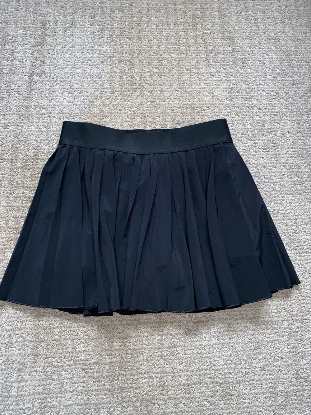 TNA Black Pleated Mini Skort